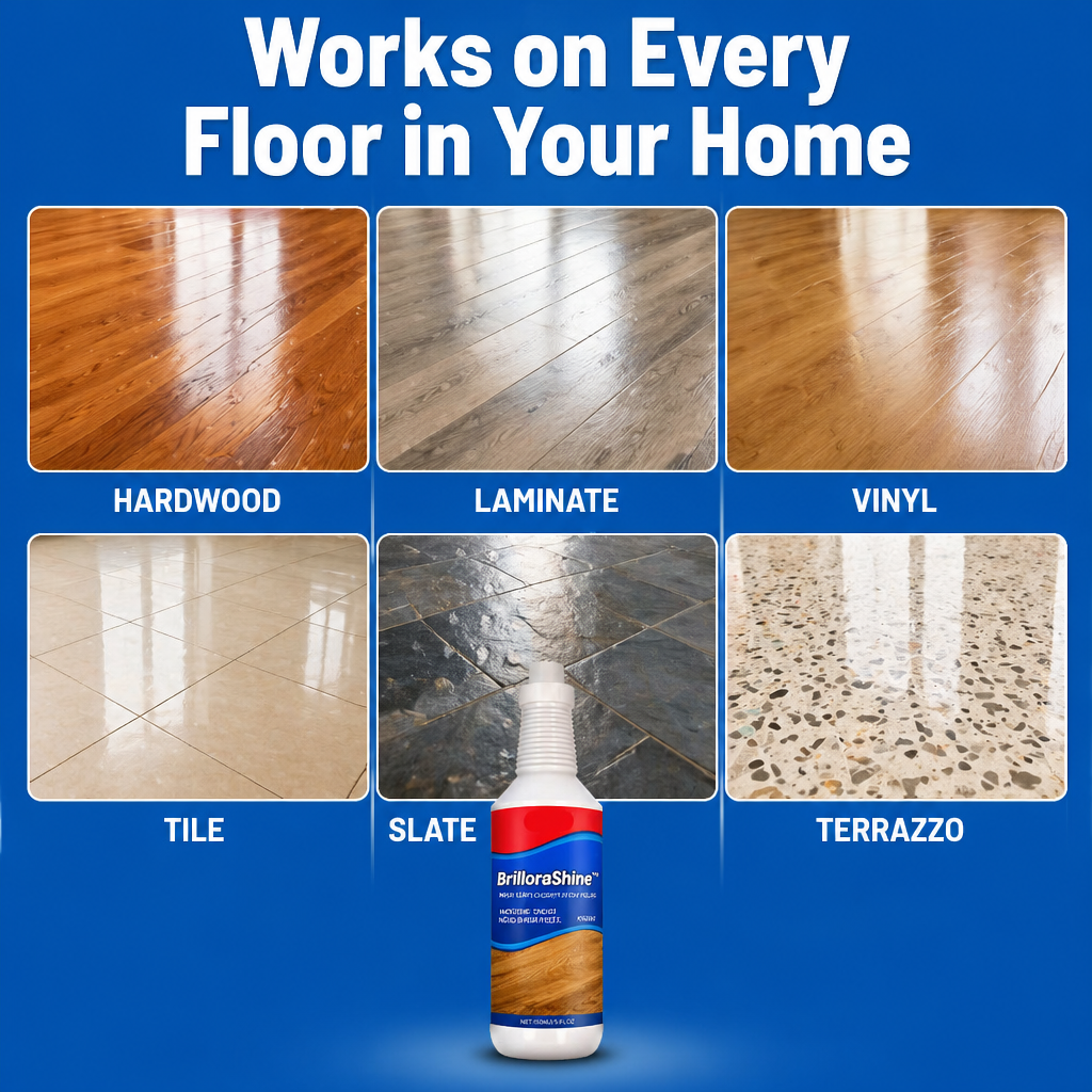 BrilloraShine™ — Restore Scratched, Dull Floors to Showroom Gloss in Minutes
