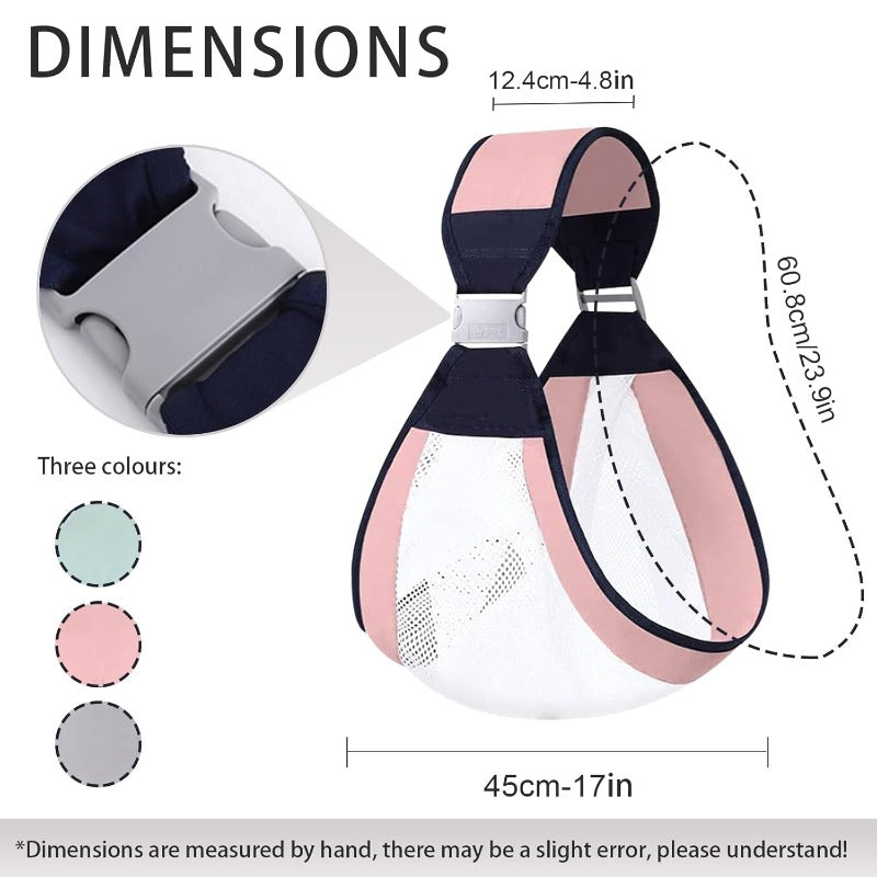 AeroCradle™ — Feel Weightless Comfort and Stay Cool While Keeping Baby Close All Day