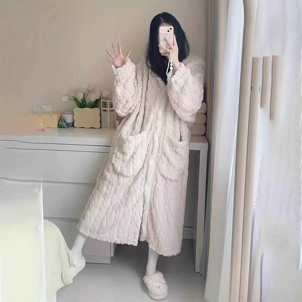 Luxe Comfort Bathrobe – Everyday Elegance Awaits
