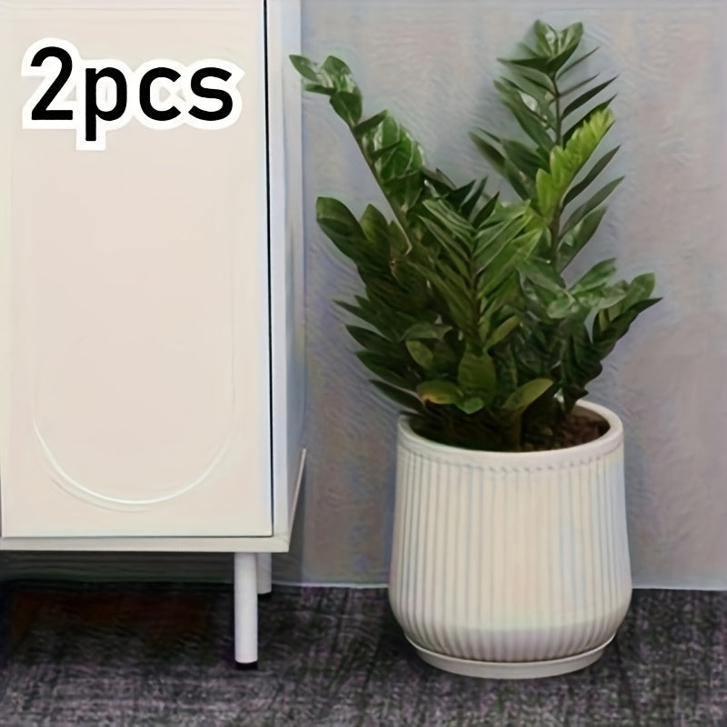 Stylish Indoor Planter Duo for Chic Home Decor
