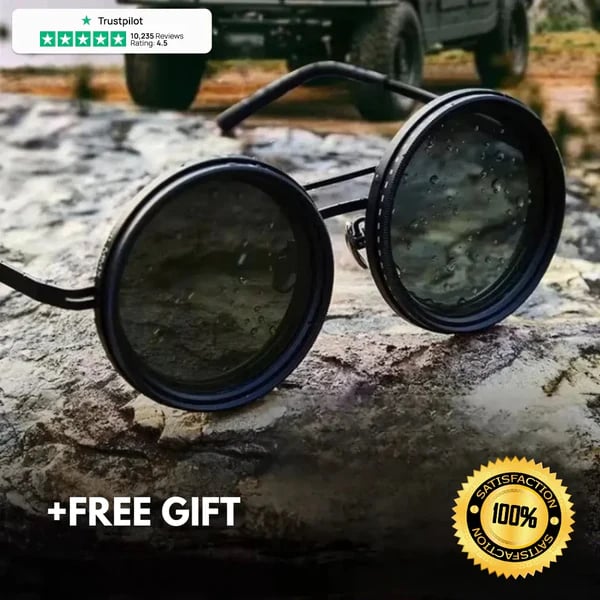 UV400 Protection Sunglasses with Adaptive Polarized Lenses