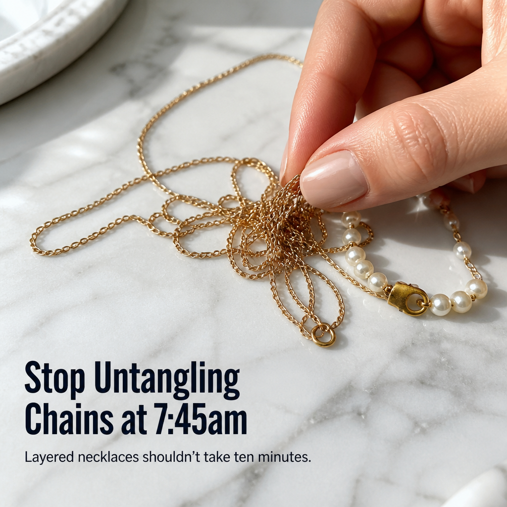 LumenaMuse™ — Rock the Layered Pearl Style Minus Tangled Chains