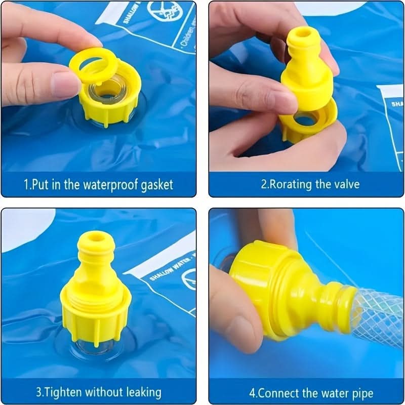 Summer Water Spray Mat for Outdoor Family Enjoyment