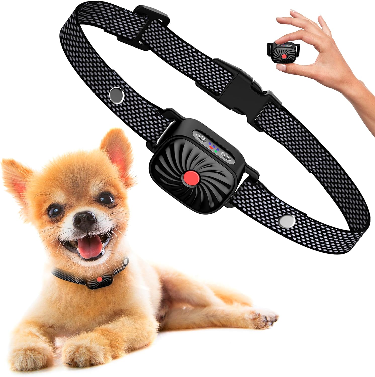 Gentle Sound and Vibration Collar for Small Dogs