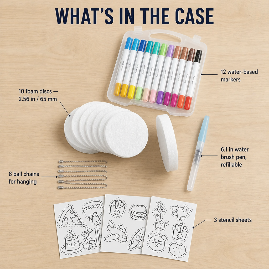 BubblePlay™ — Transform Markers and Water Into 3D Puffy Keepsakes Kids Display Themselves