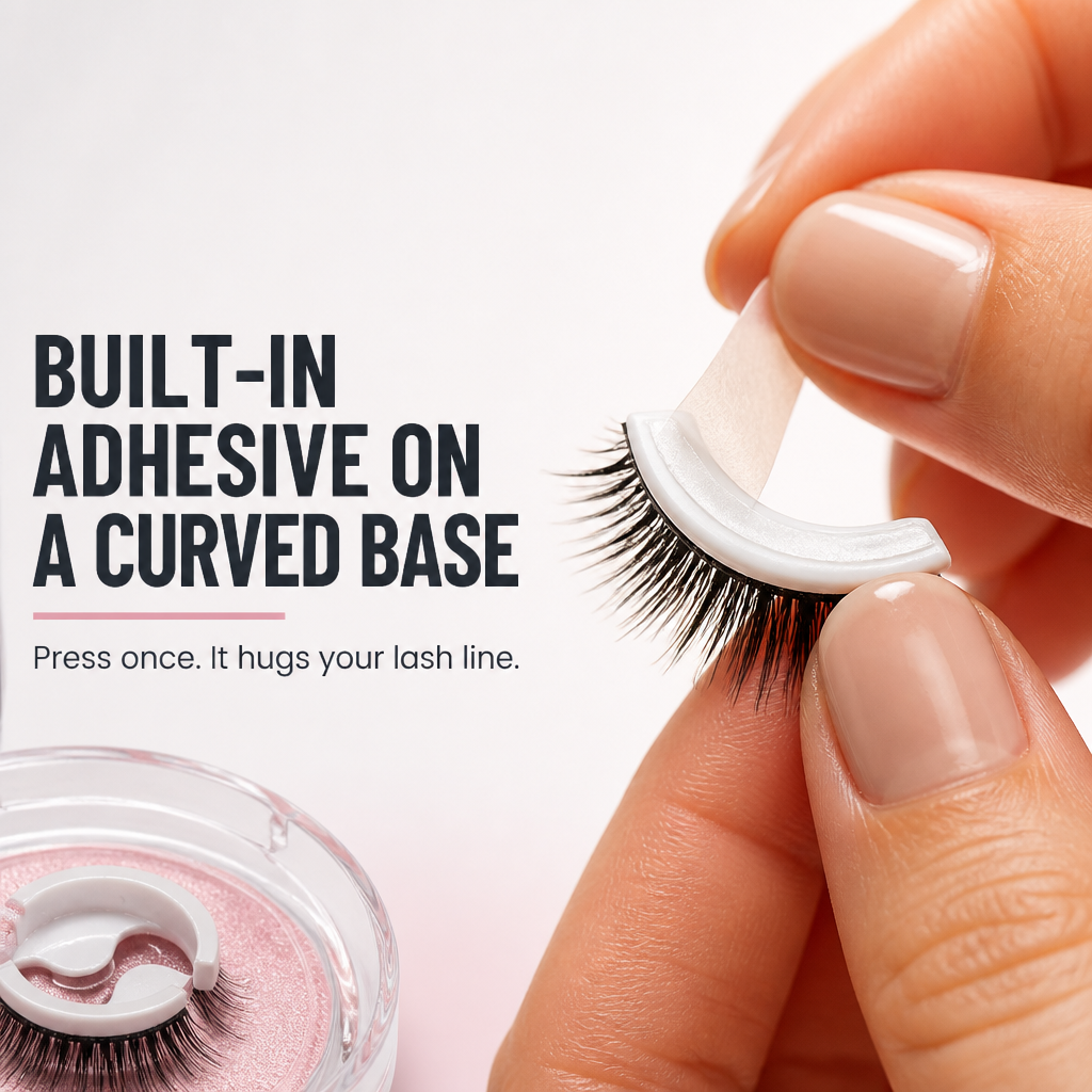 RamoraMuse™ — Apply Full Lashes in 3 Seconds, No Glue or Magnets Needed