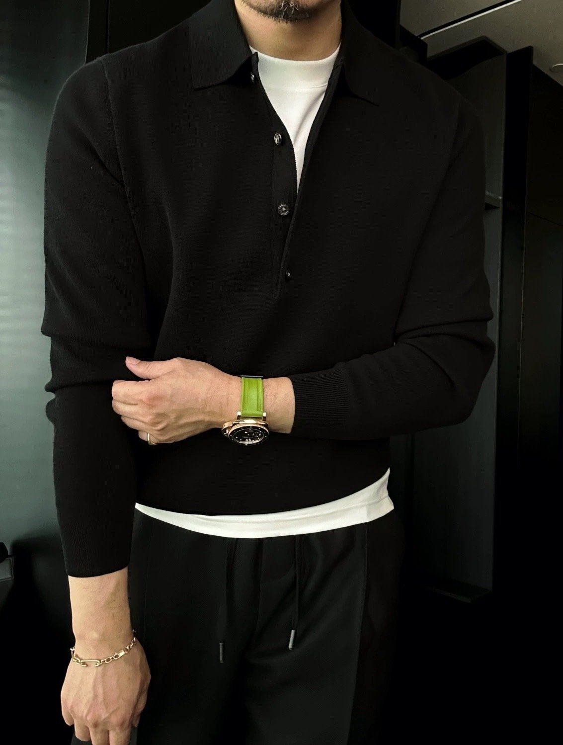 Ramrova™ Knit Polo Sweater — Feel Sharp and Fresh All Day Without Sacrificing Comfort