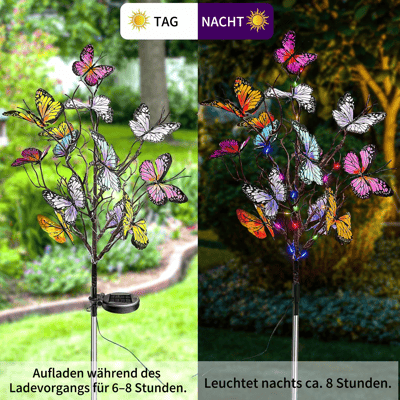ViviLuxe™ Solar Butterfly Lights — Transform Your Garden Into a Stunning Nighttime Wonderland