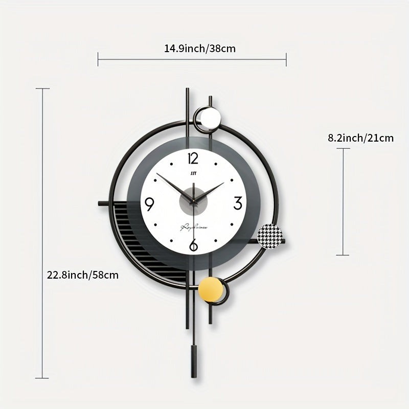 Elegance Timepiece - Modern Wall Clock for Stylish Homes