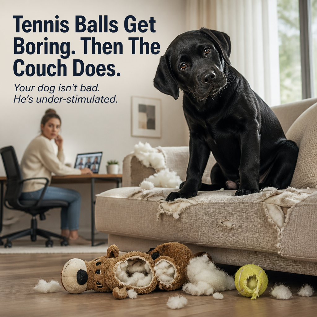 KynoVibe™ — Exhaust Your Energetic Dog Without Moving a Muscle