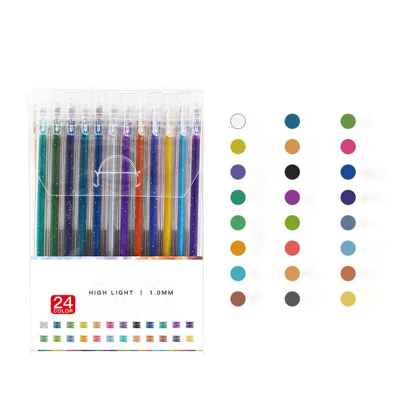 PrismaFlick™ Gel Pens — Ignite Your Imagination with Every Velvet-Smooth, Vivid Stroke