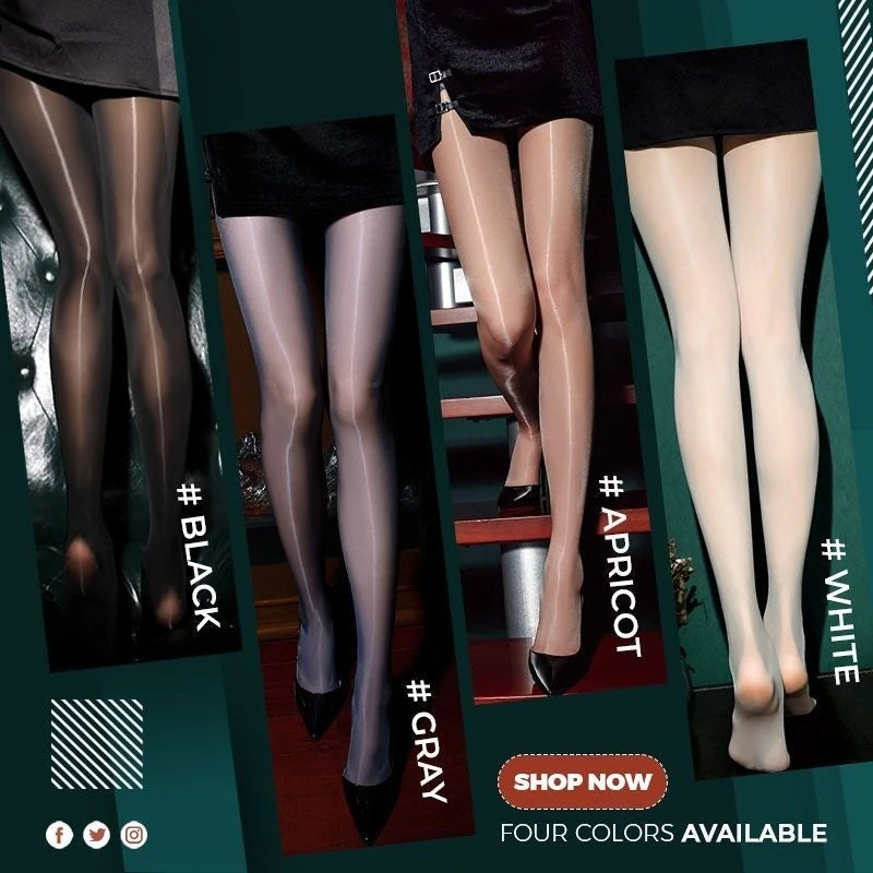 LumiSilk™ Tights — Slip Into Silky Confidence and All-Day Glamour