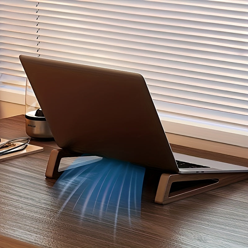 Eco-Friendly Adjustable Bamboo Laptop & Reading Stand