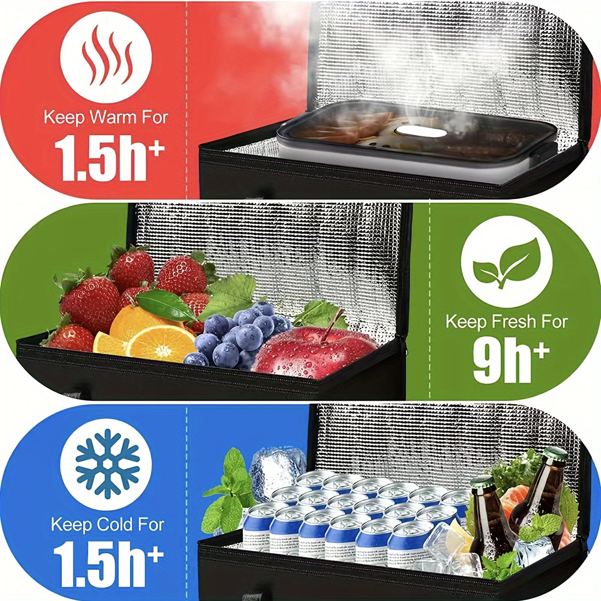 EcoChill – Extra-Large Insulated Food Transport Solution