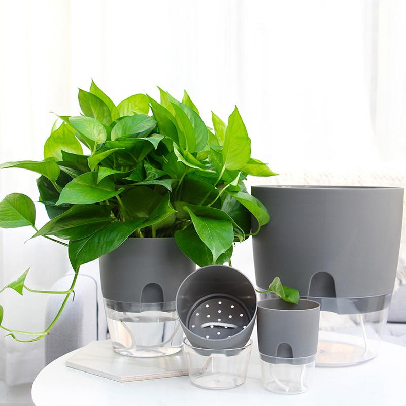 Flower Planter | Self-Watering | Pure Water Flow | AquaWick