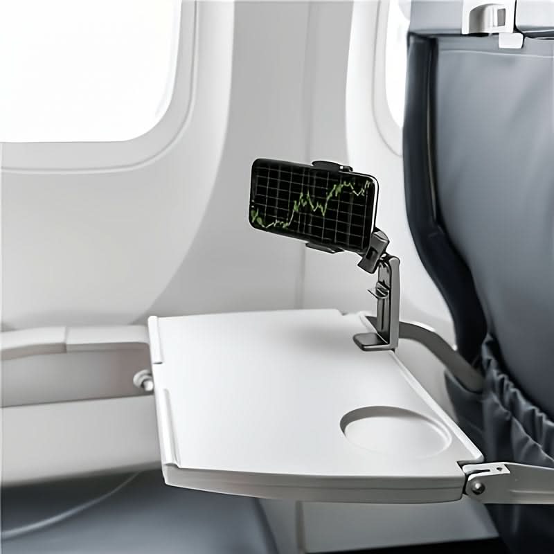 360° Travel Phone Holder for Comfort on Airplanes