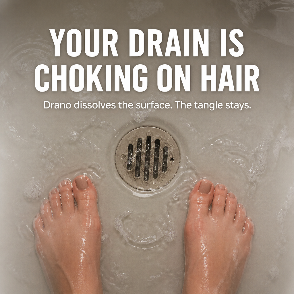 ClingClaw™ — Extract The Hairball Drano And Plumbers Can't Access