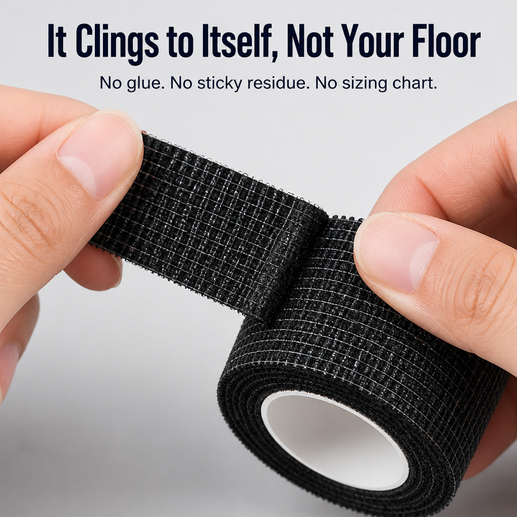 FlexGuard™ — Eliminate Chair Leg Screeches and Prevent Floor Scratches in 60 Seconds | Customizable Cut-to-Fit Wrap