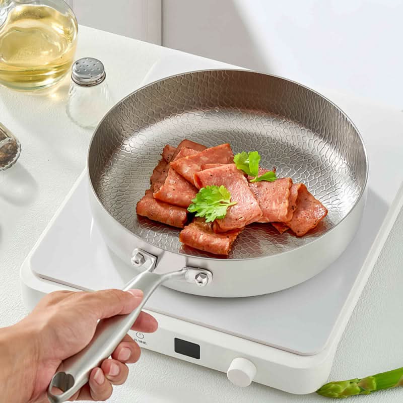 Stainless Steel Non-Stick Frying Pan for Everyday Cooking