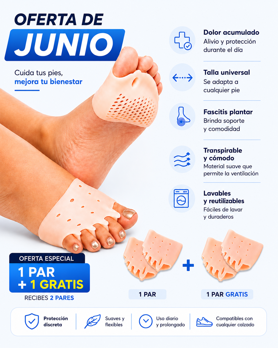 StridaStep™ — Step Confidently Again with Soothing, All-Day Foot Freedom