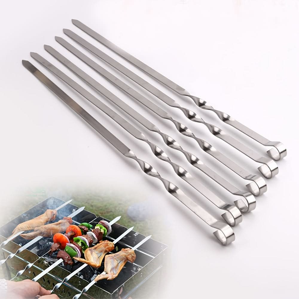 Set of Long Handle BBQ Skewers