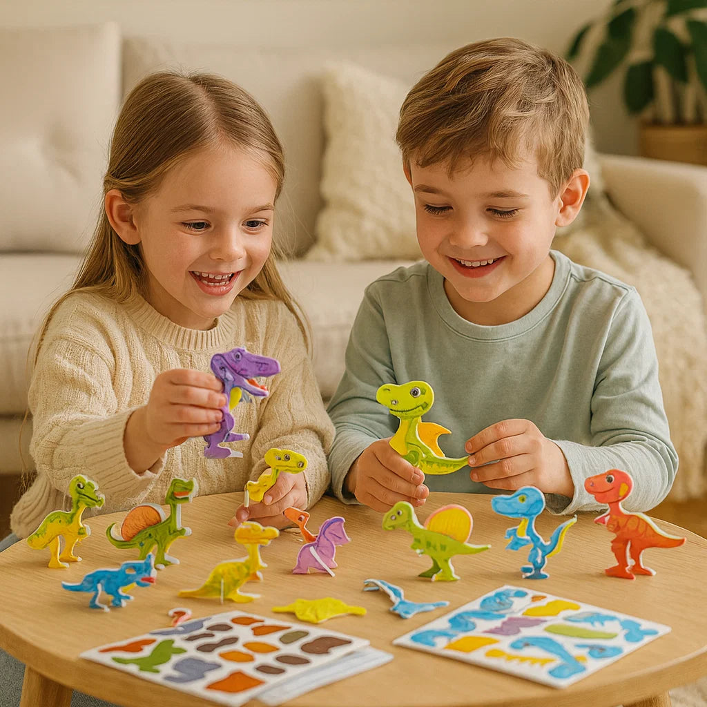 BraveCraft™ 3D Cartoon Puzzle Set — Ignite Joy and Spark Limitless Imagination in Every Snap
