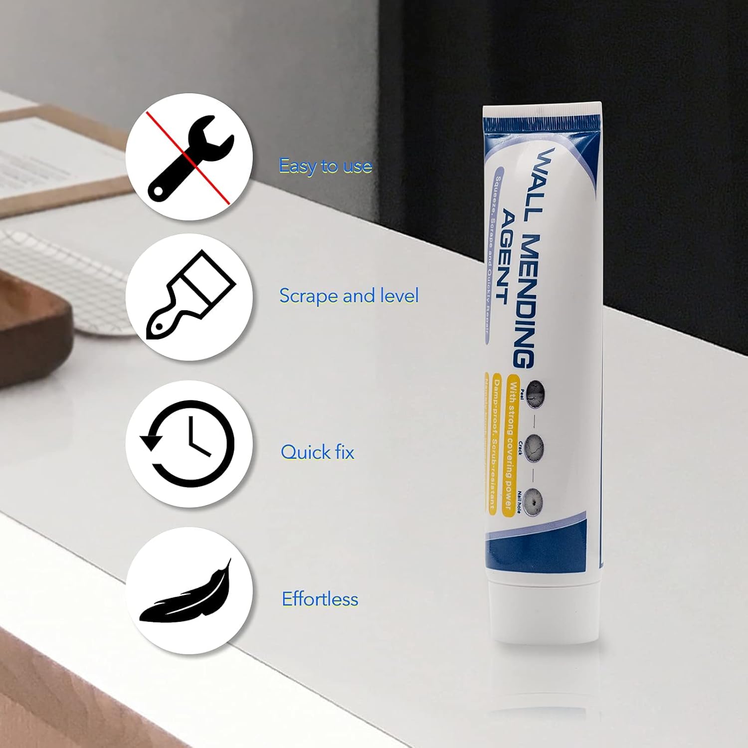 PurePatch™ — Instantly Transform Walls from Cracked to Flawless Without the Mess or Stress
