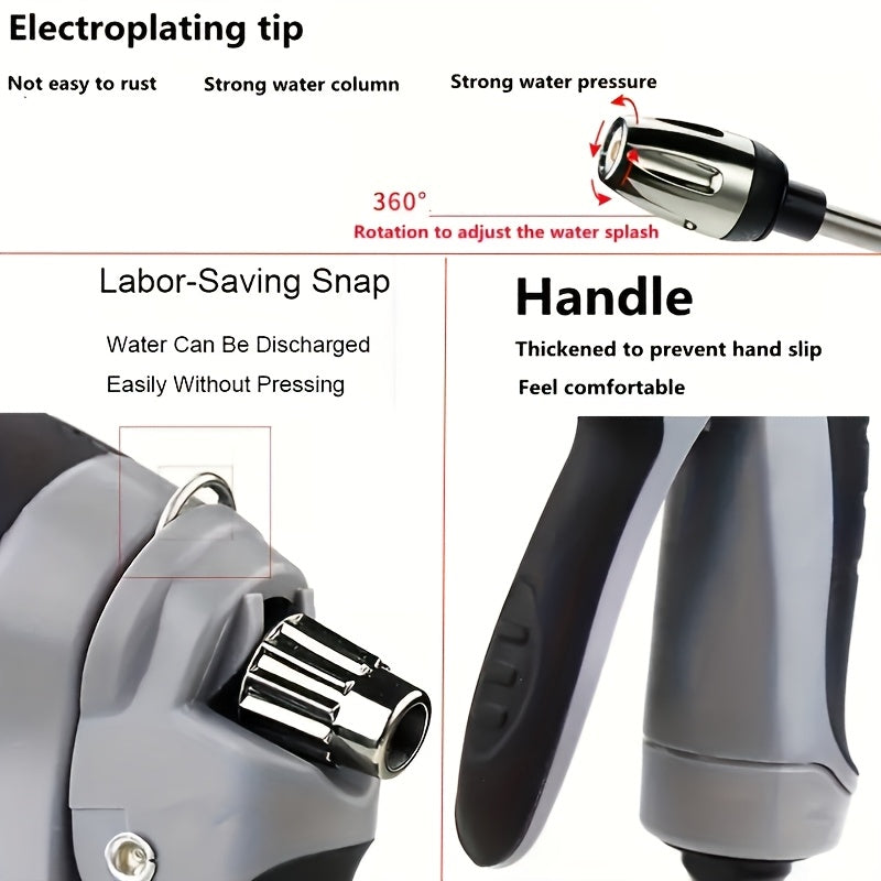 AquaBlast – Multi-Functional High-Pressure Cleaning Gun