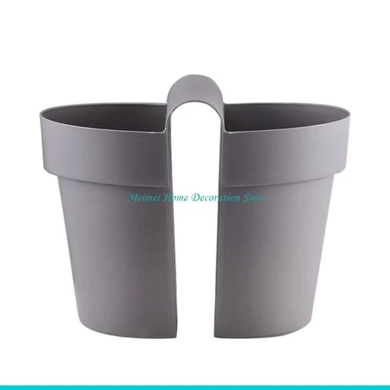 Double-Sided Railing Planter for Hanging Use