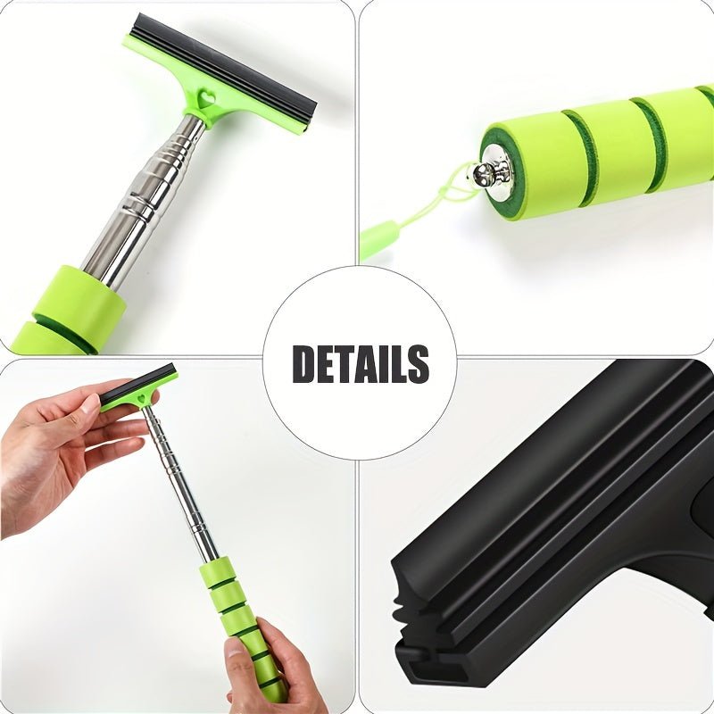 ClearView Pro - Innovative Retractable Mirror Cleaner for Cars
