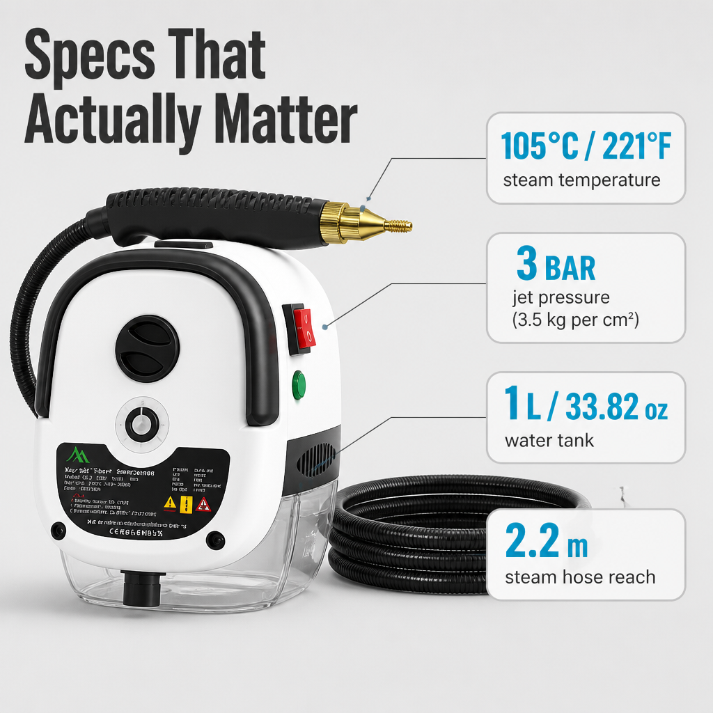 VaporJet™ — Power Through Burnt-On Grease, Soap Scum and Grime on Any Surface in Moments