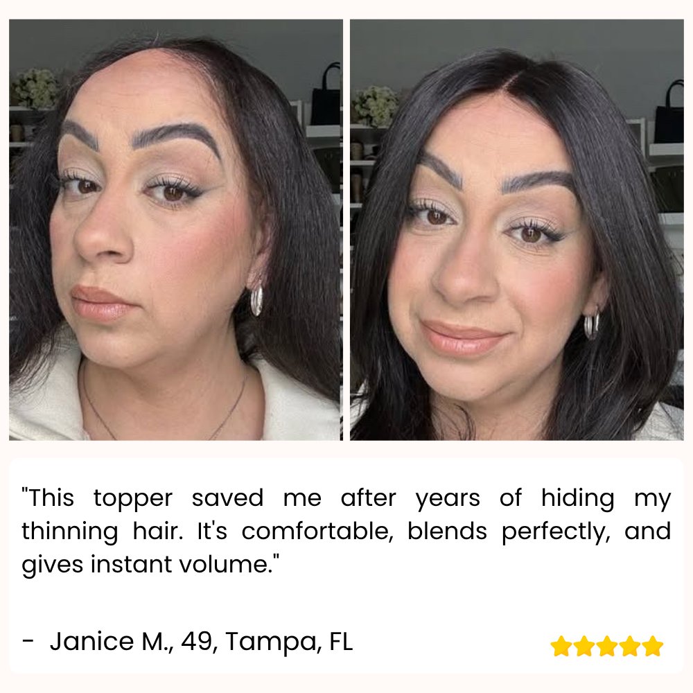RamiraVeil™ — Instantly Restore Your Confidence with Undetectable Volume and Flawless Coverage