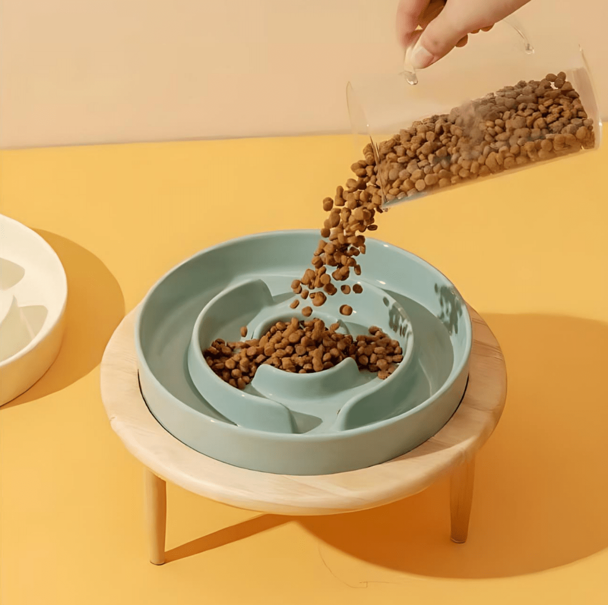 Stylish Ceramic Pet Bowl for Healthy Feeding Habits
