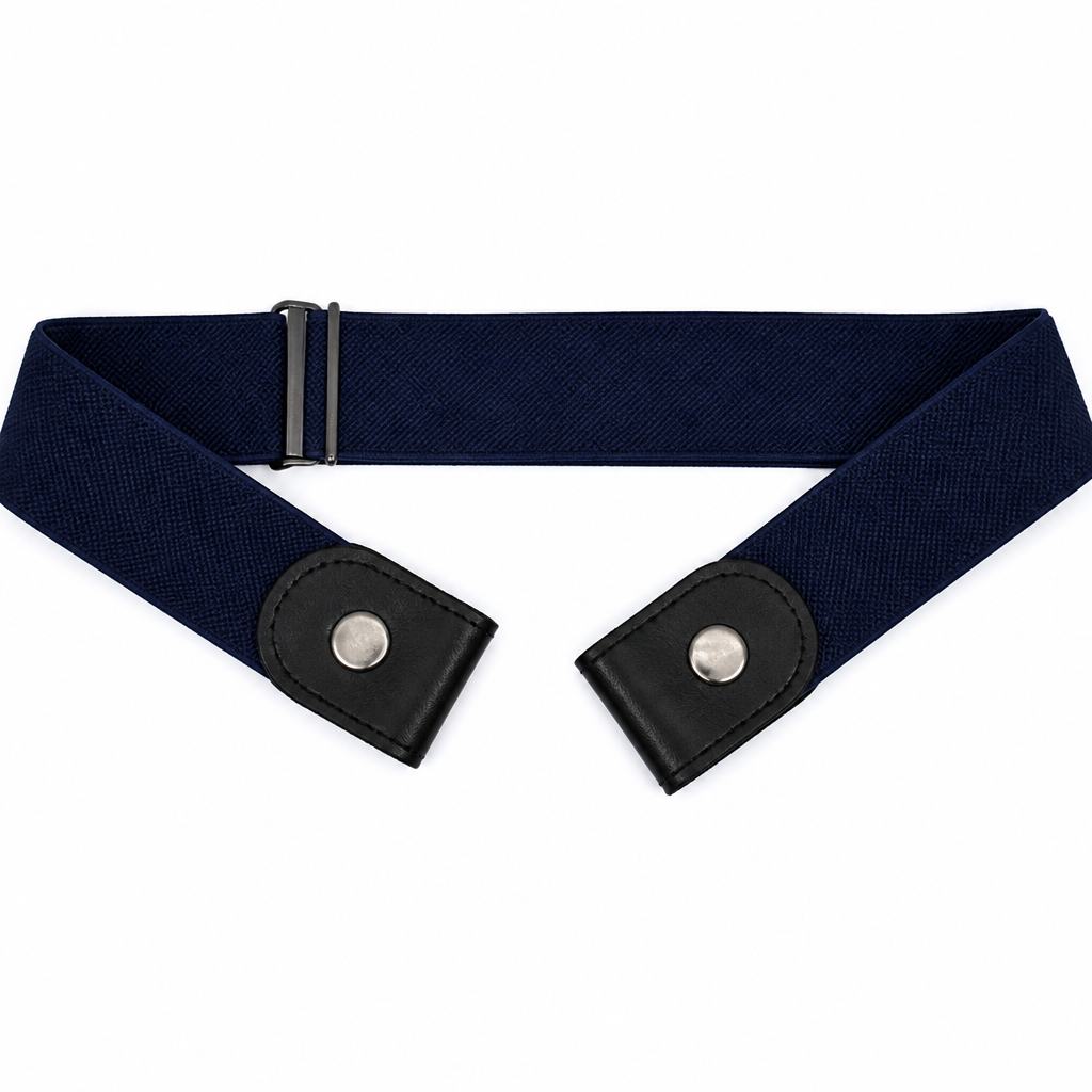 FlexiStride™ – Snapless Stretch Belt with Discreet Closure