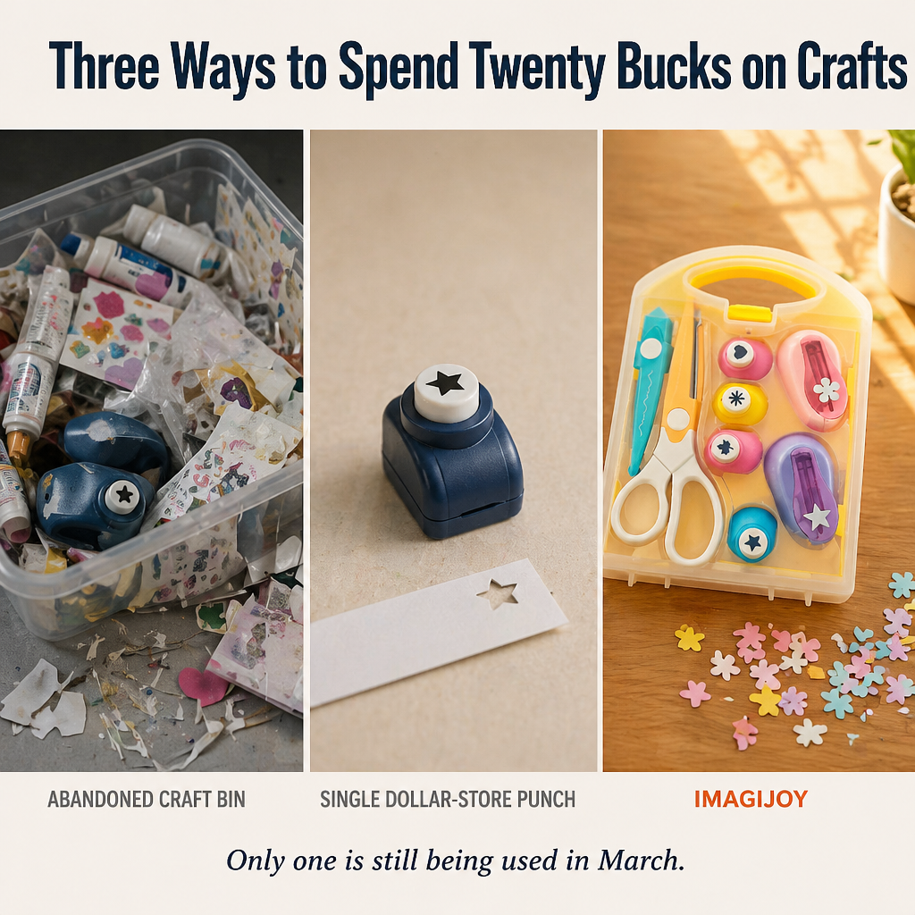 ImagiJoy™ — Punch, Cut & Create Their Path to Stronger Little Hands
