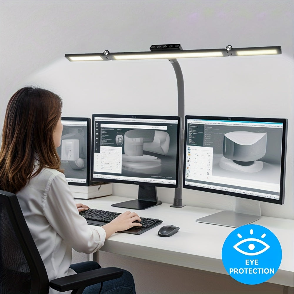 LuminBright 18W Adjustable LED Task Lamp for Optimal Lighting