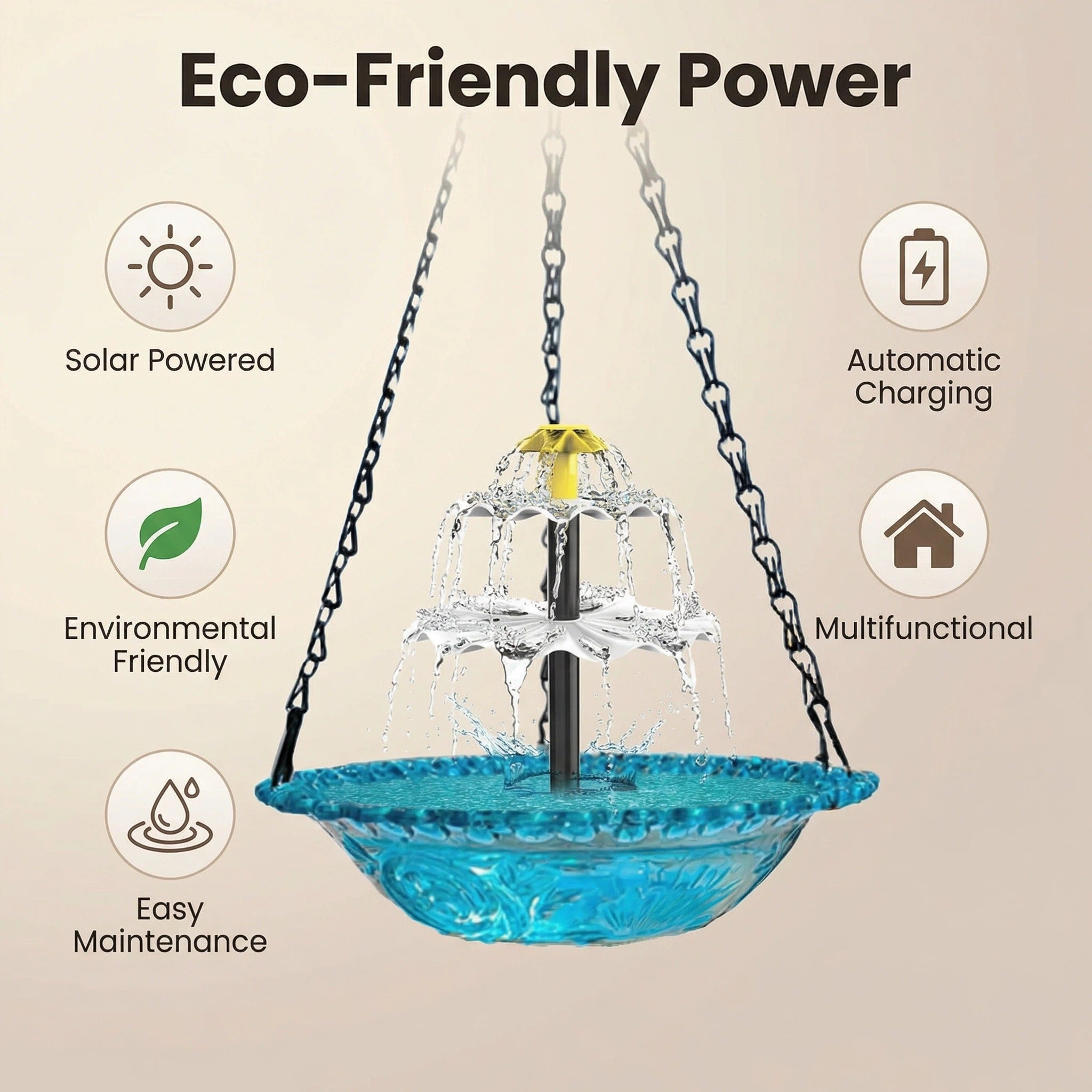 AuroraFlow™ — Transform Your Garden into a Sunlit Haven of Serenity and Birdsong