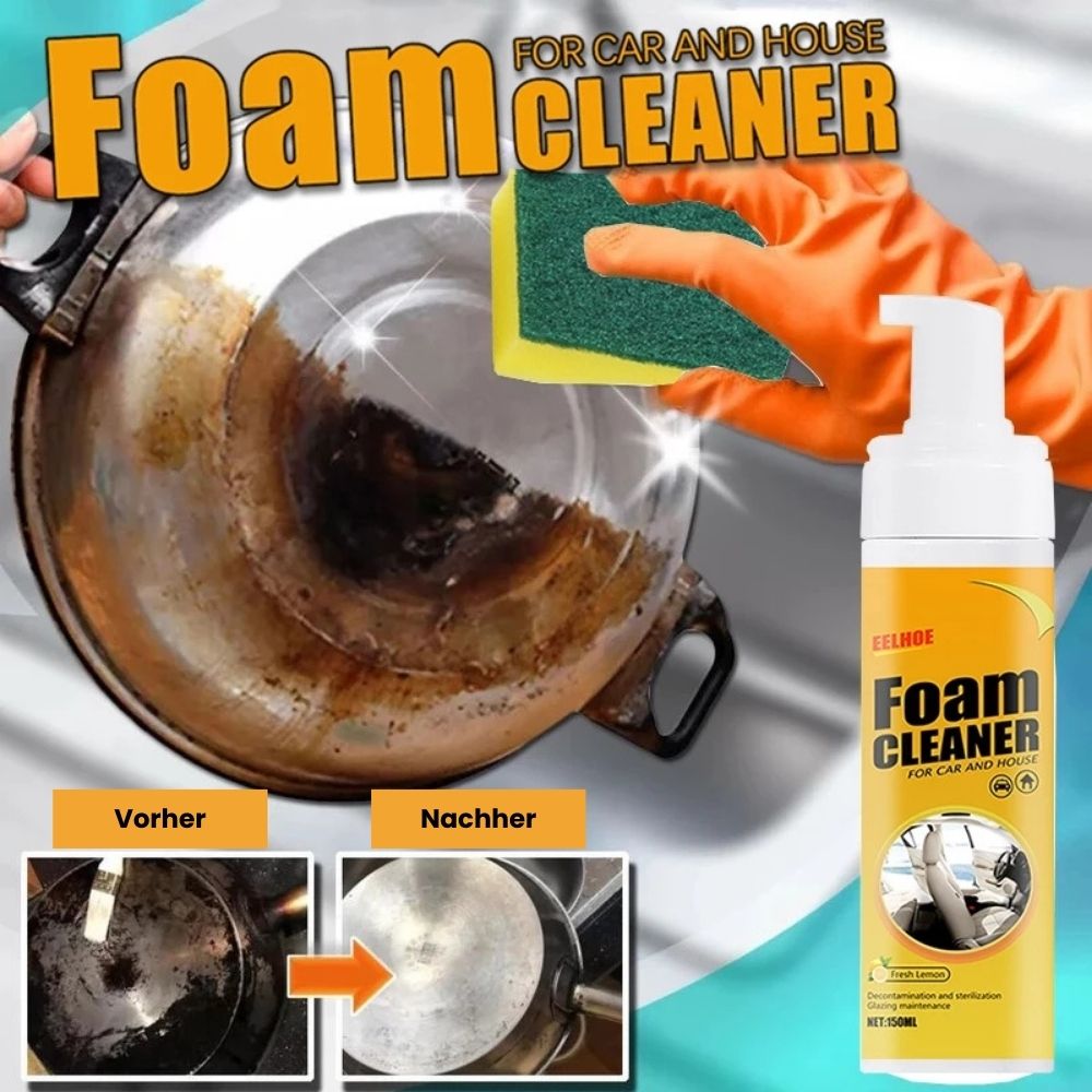 PureVanta™ Foam Cleaner — Effortless Deep Clean for Spotless Surfaces Instantly