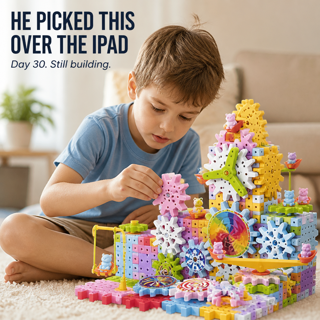 Infinibrix™ — Construct Spinning Machines That Outperform Any Tablet Game