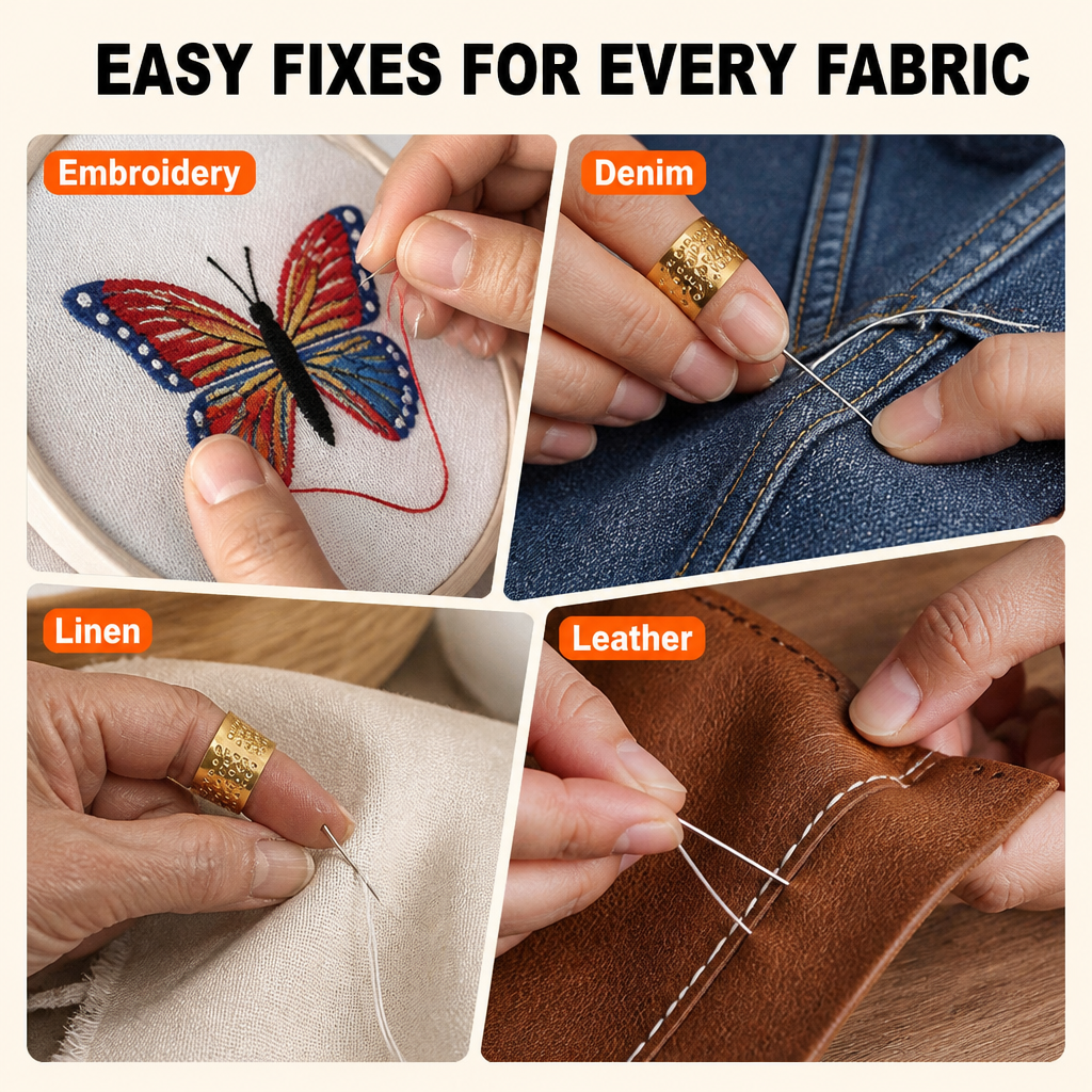 StitchMastery™ — Repair Buttons, Hems, and Split Seams in Less Than Two Minutes