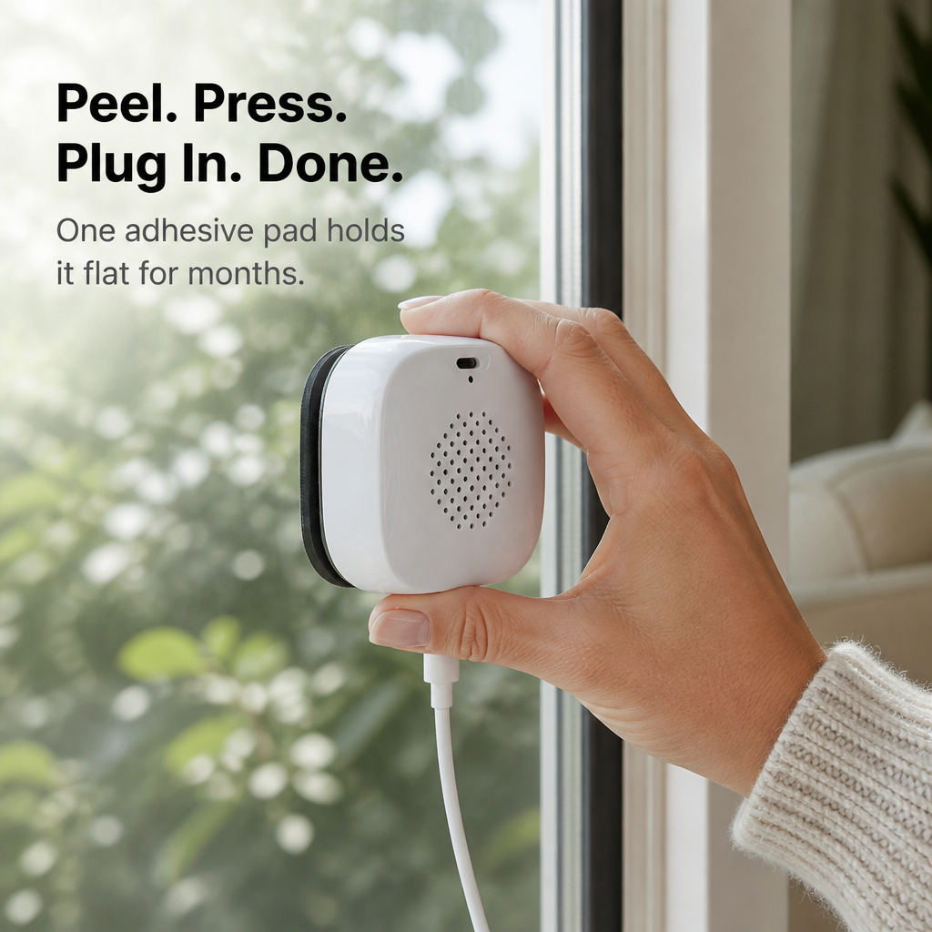 VigilanceEye™ — Mount on Any Window and Monitor Your Porch in 5 Minutes
