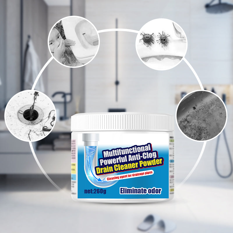 TurboClear™ Powder — Unleash Lightning-Fast, Hassle-Free Drain Rescue and Lasting Freshness