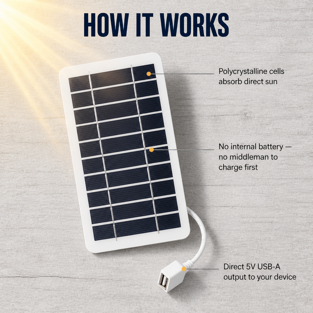 SolaraFlex™ — Attach to Your Pack, Recharge Power Banks on the Go While Hiking