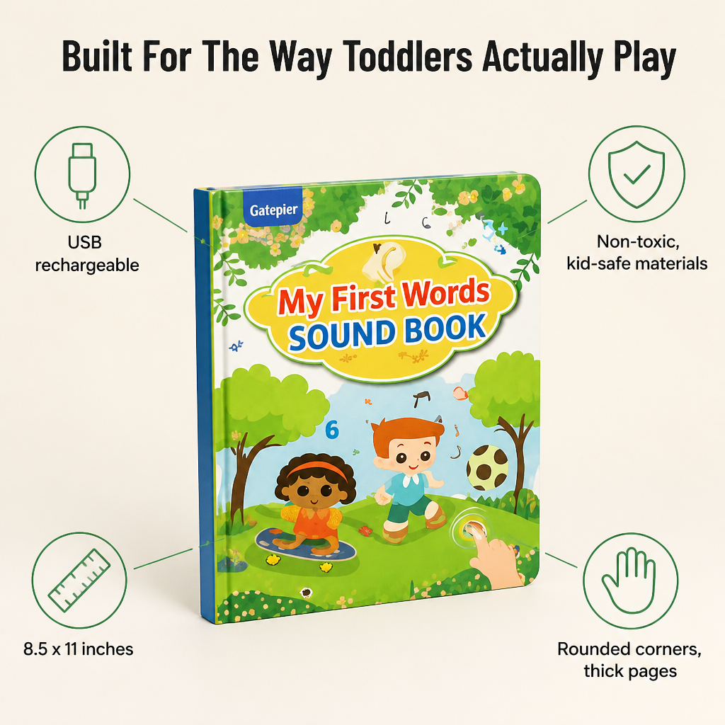 SparkSpeak™ — Have Your Toddler Speaking Genuine English Words Without Needing Another Tablet