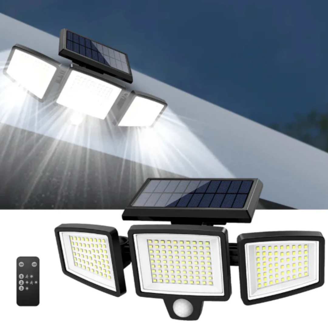 LumaShield™ — Illuminate Your Nights with Effortless Solar-Powered Safety and Style