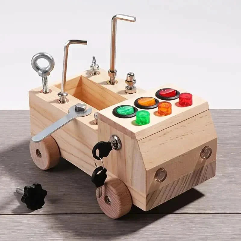 Engaging Skill-Building Activity Board for Children