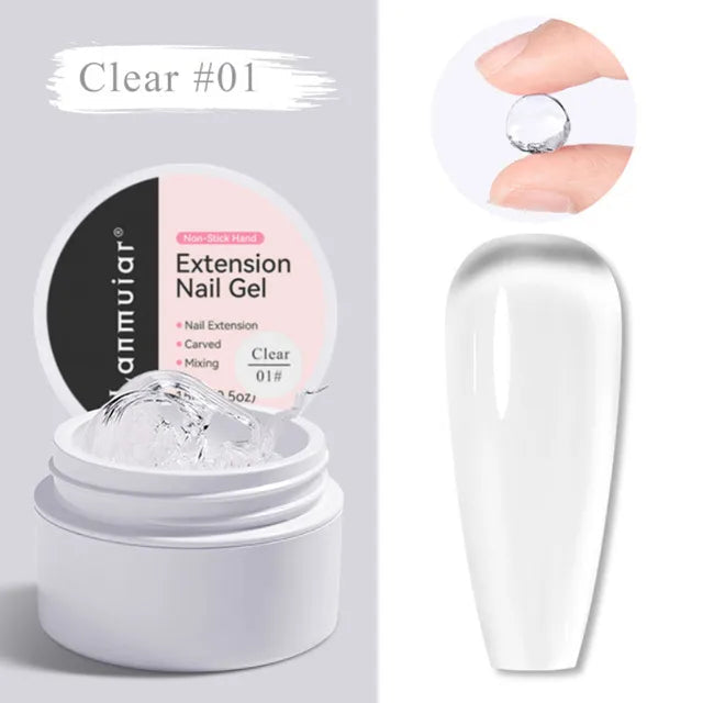 VioraLuxe™ Sculpting Gel — Unlock Mirror-Shine Nails That Command Attention for 3 Weeks Straight