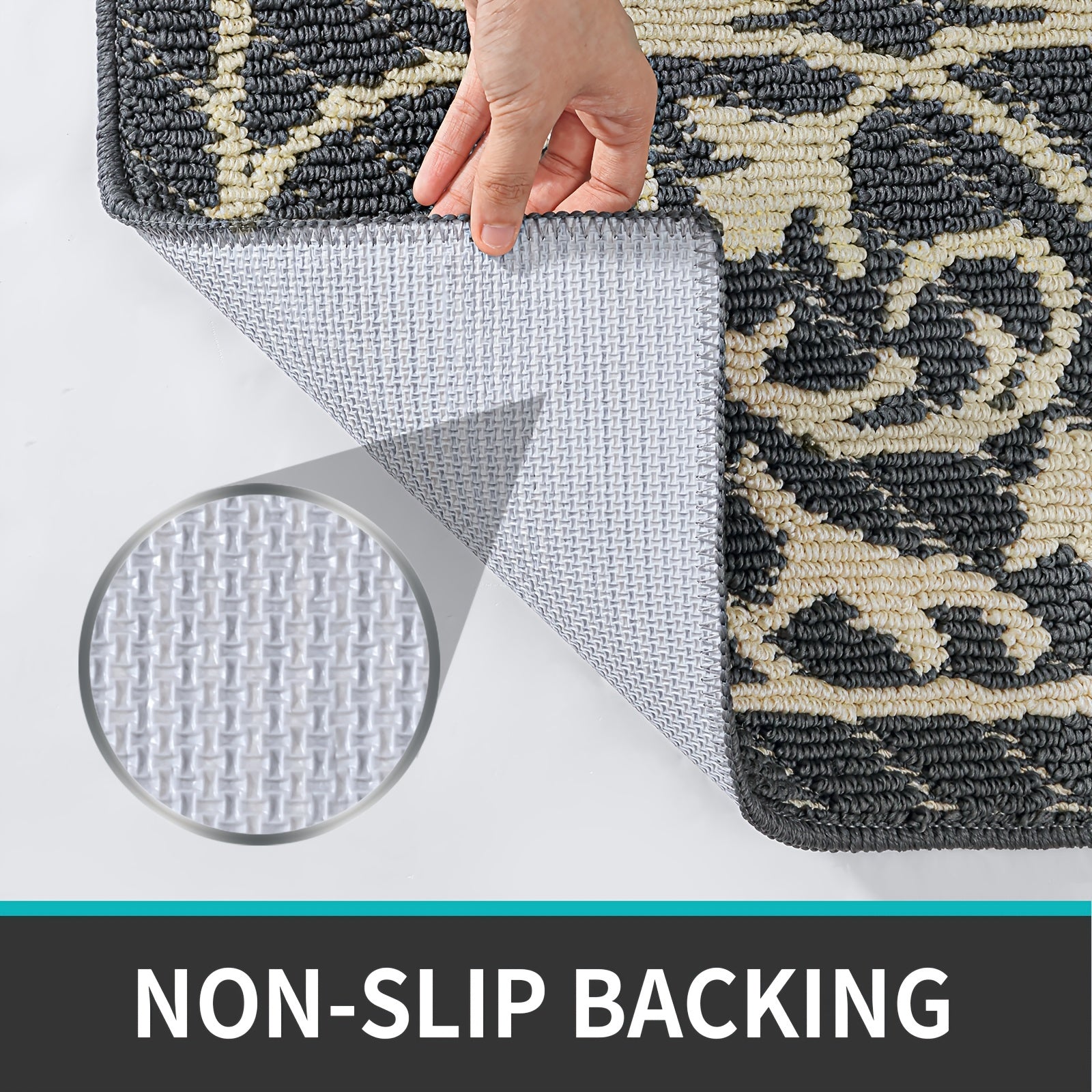 SafeStep - Sleek Indoor Entryway Rug with Non-Slip Feature