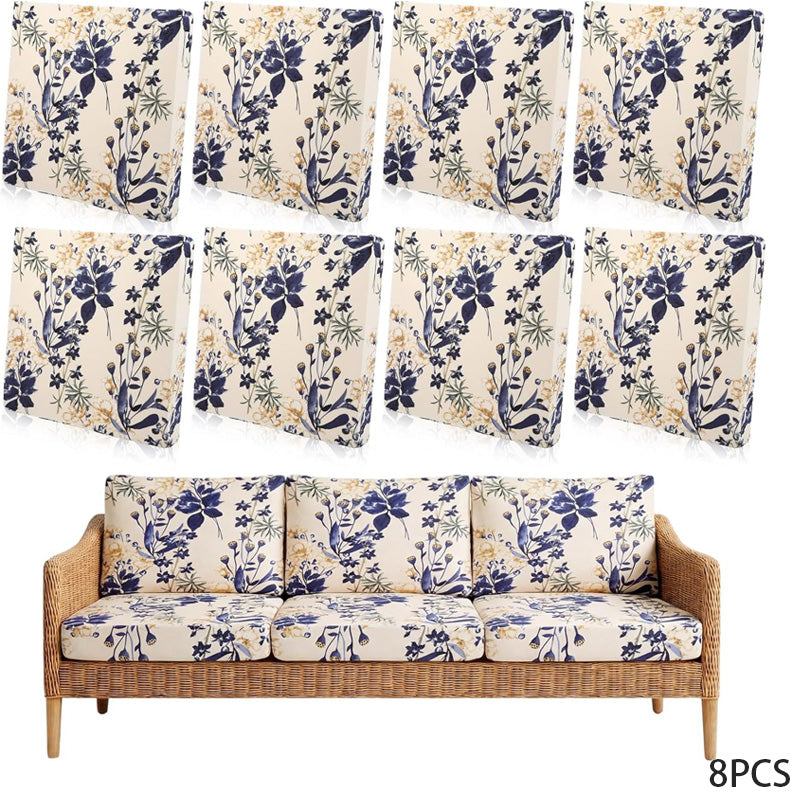 SlipTide™ Stretch Patio Sofa Cushion Covers — Wrap Your Cushions in Flawless Fit and Spill-Proof Ease