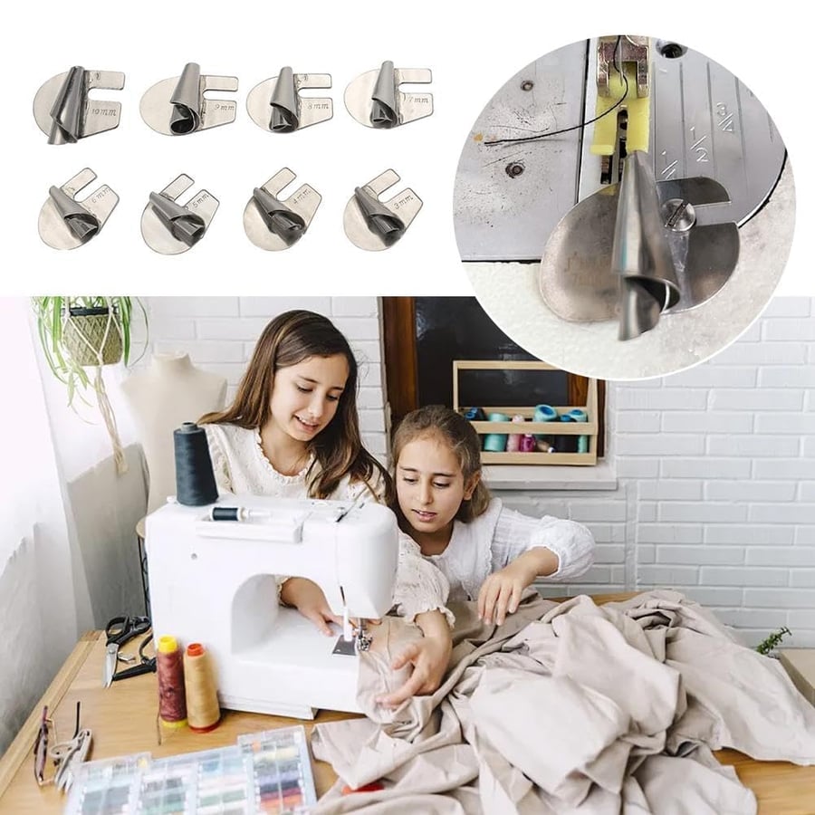 EdgeCraft™ Precision Hemming Foot — Master Every Stitch with Flawless, Museum-Quality Hems